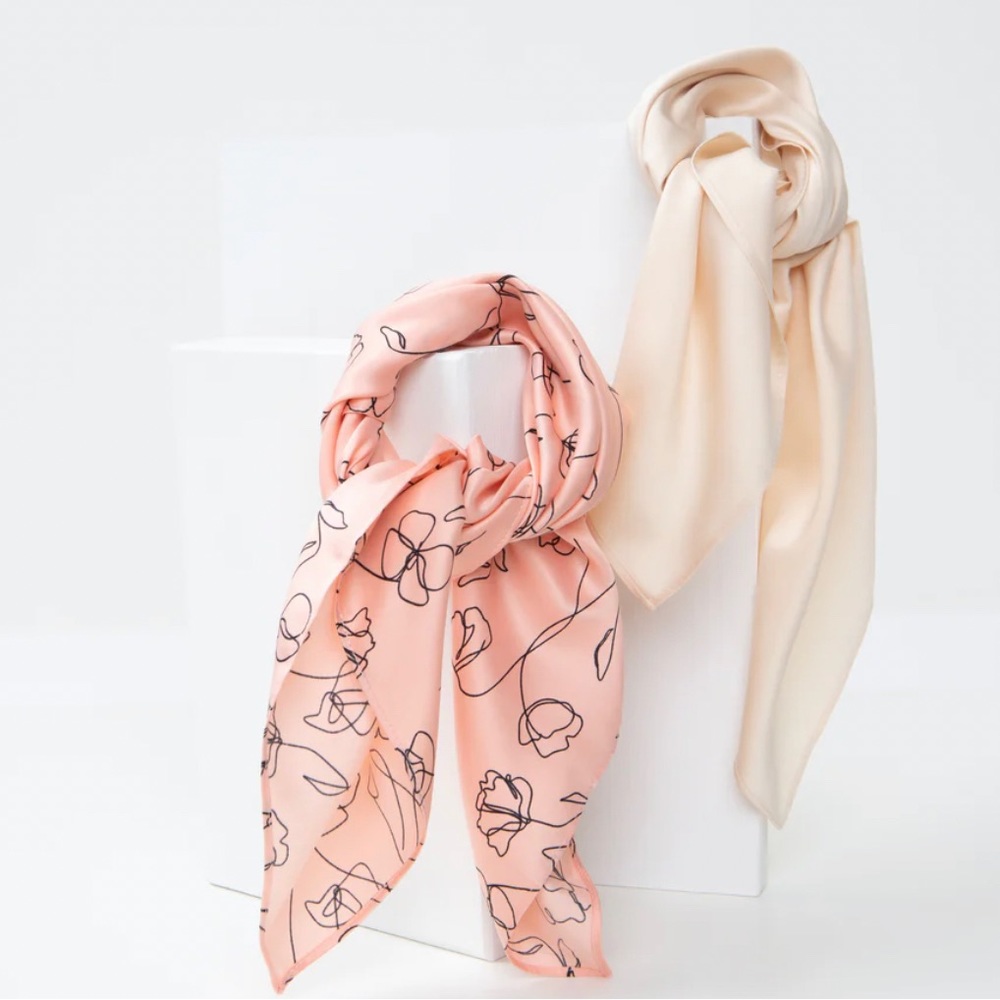 Lark & Ives Minimalist hair scarves